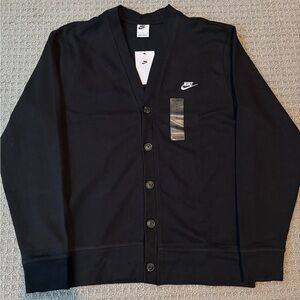 Nike Men's Classic Black Cardigan